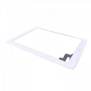 iPad 2 Scherm Touchscreen : glas met onderdelen Wit (A+ kwaliteit)