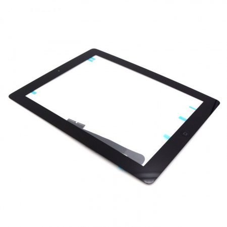 iPad 3 Scherm Touchscreen : glas met onderdelen Zwart (A+ kwaliteit)